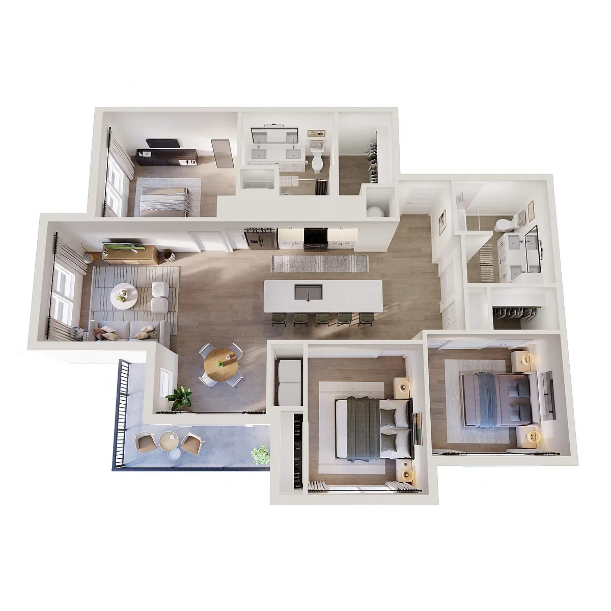 Floor plan C1