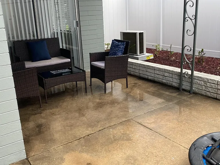 Comfortable seating area to enjoy the outdoor space
