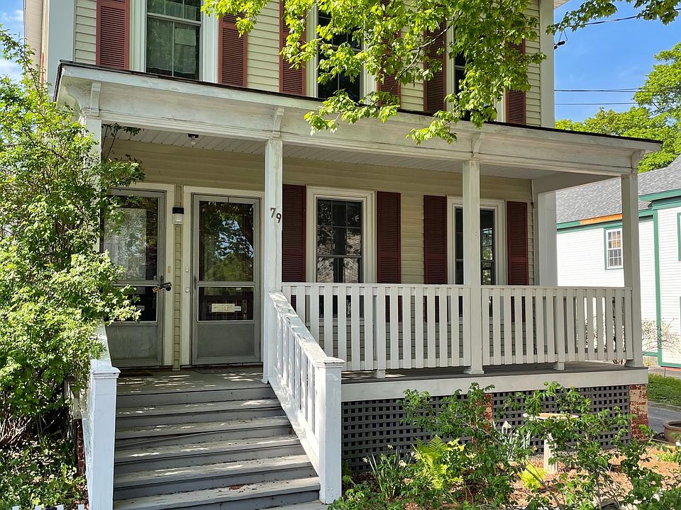 Front porch in summer