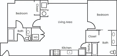 Floor plan B4