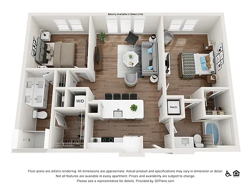 Floor plan B1