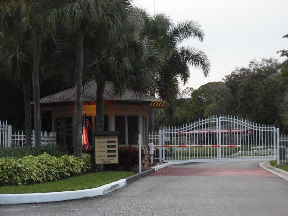 Gated Community Entrance