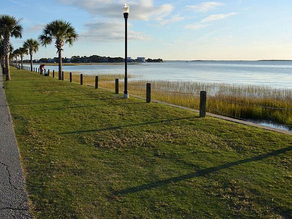 Pitt Street bridge and Charleston Harbor are just a couple of blocks away.