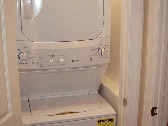 Washer and Dryer in unit