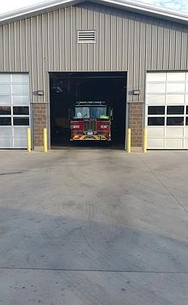 Fire Department just down the street about one mile.