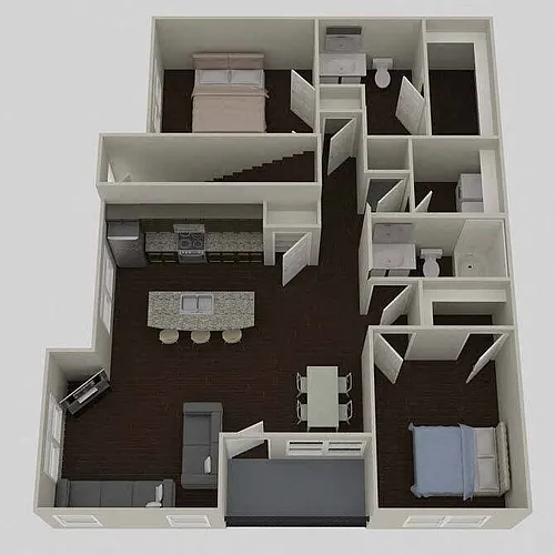 Floor plan B6