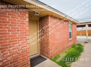 1112 82nd St UNIT B, Lubbock, TX 79423