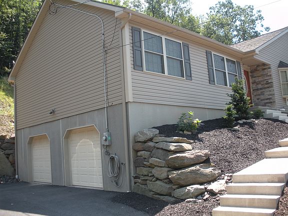 Garage end of home