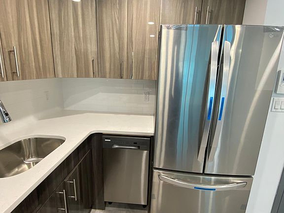 double door Refrigerator dishwasher