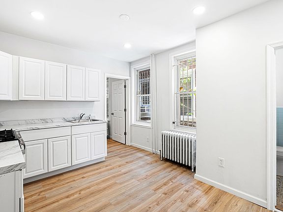 New spacious kitchen with plenty of light.
