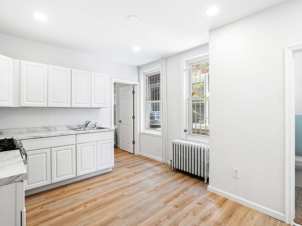 New spacious kitchen with plenty of light.
