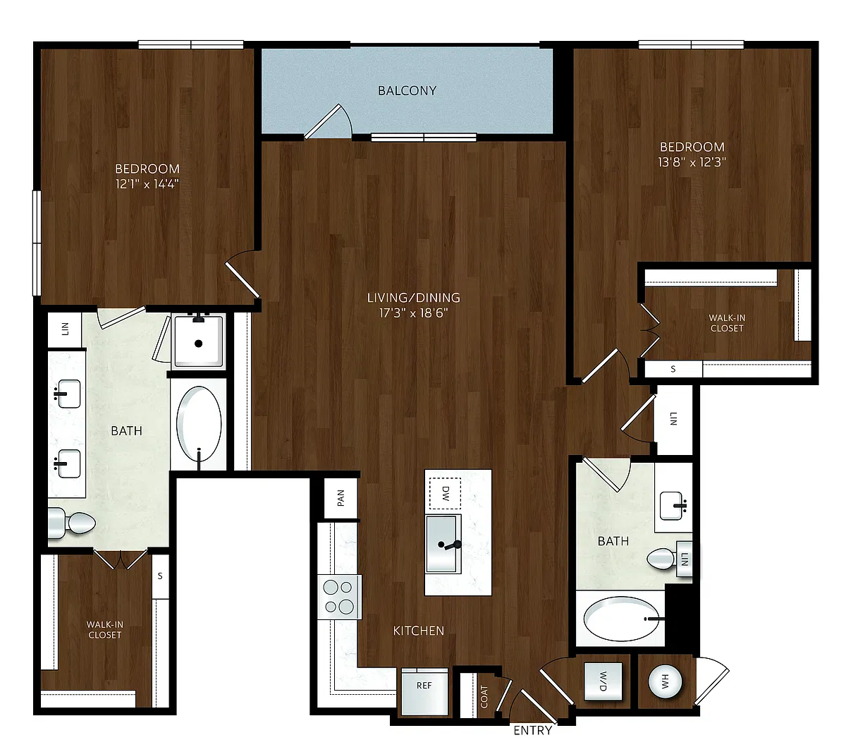 Floor plan B18