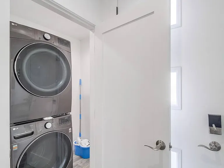 Washer and dryer