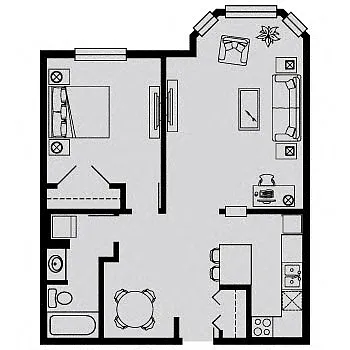 Floor plan A