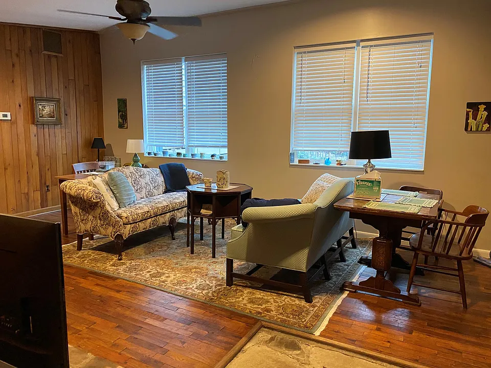 As furnished by a different prior tenant.