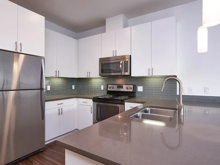 Kitchen with Stainless Steel Appliances