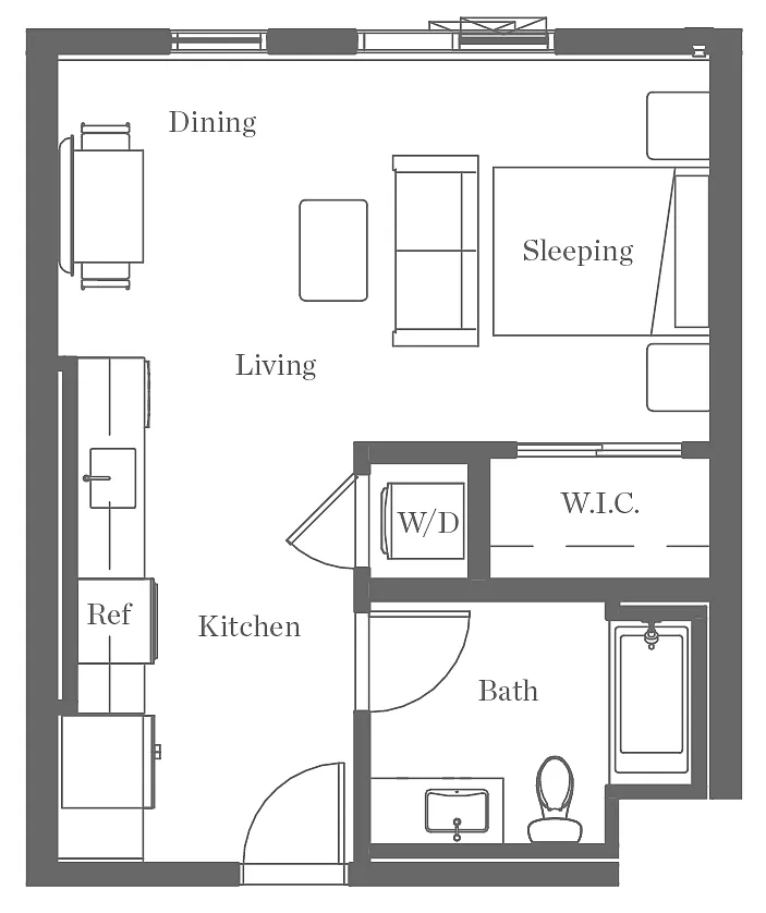 Floor plan 622