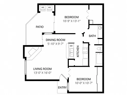 Floor plan A4 Upgraded