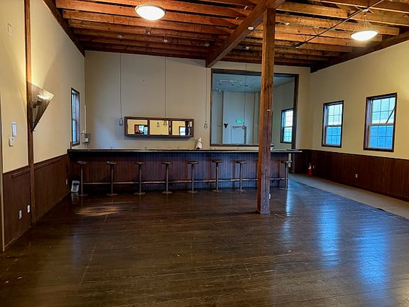open area/high ceilings