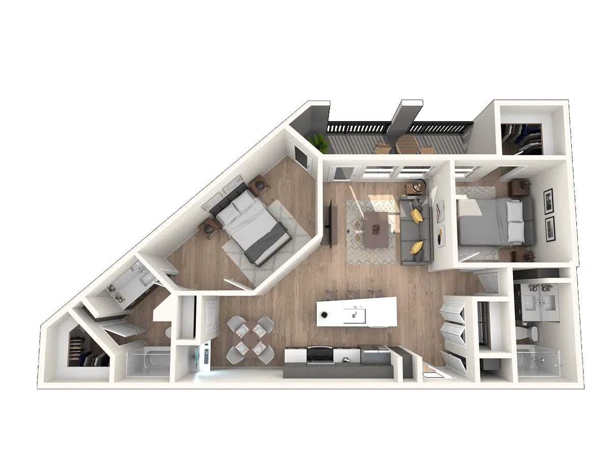 Floor plan B3