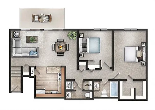 Floor plan THE OXFORD