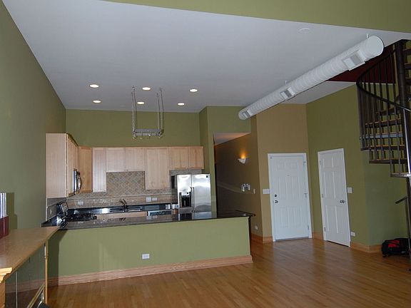 Kitchen and entry area from great room