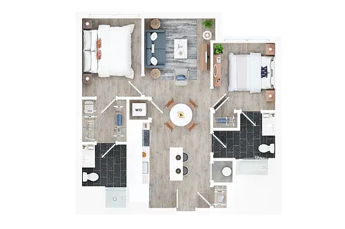 Floor plan B1B - II