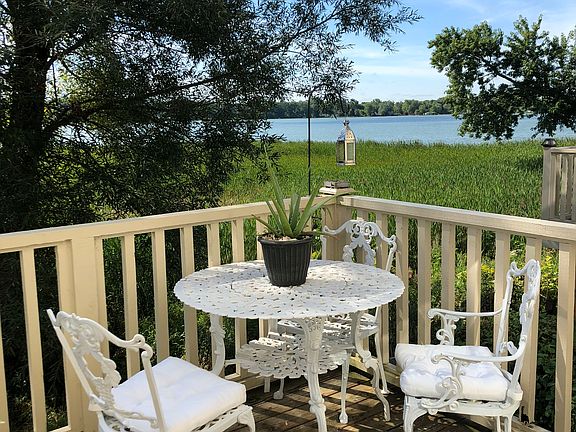Lake views from the deck