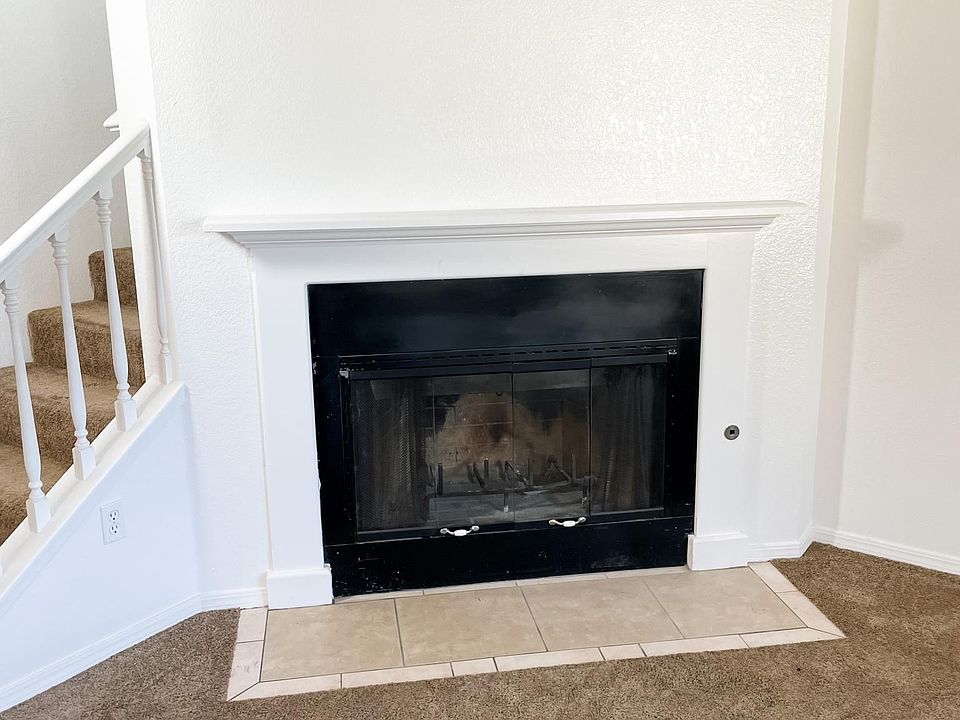 New natural gas fireplace in living room
