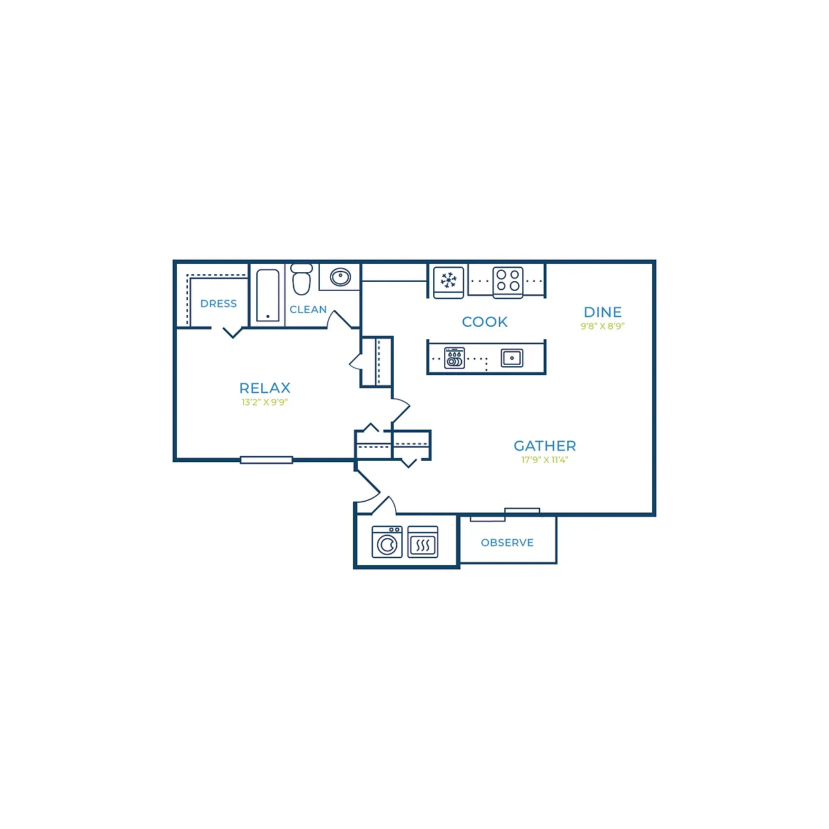 Floor plan A1