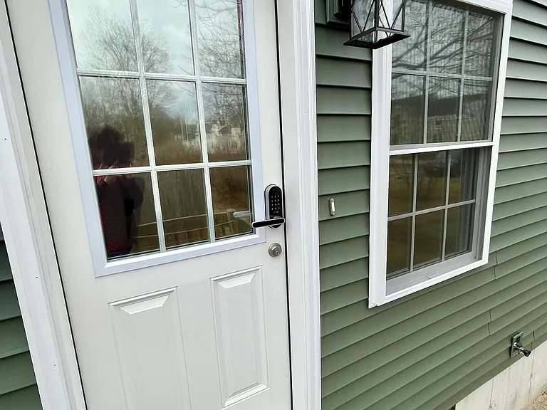Side entrance