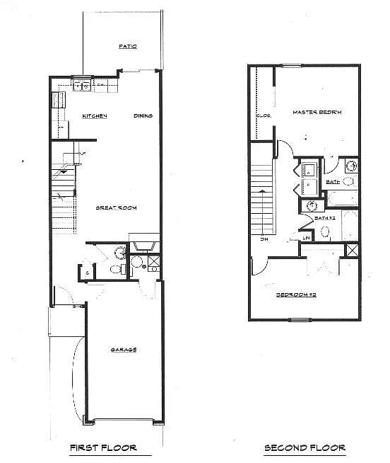 Floor plan 2 Bedroom