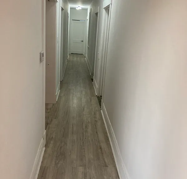 Hallway view upon entry to home