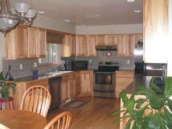Kitchen completely remodeled.