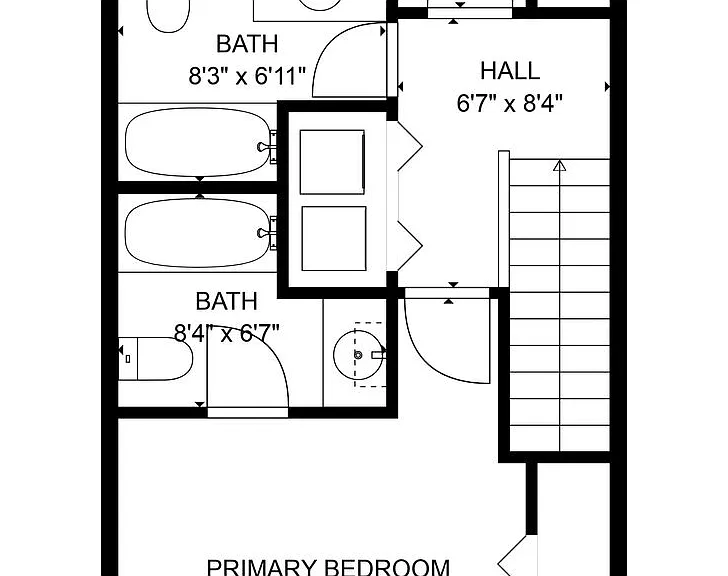 3 Bedroom/2.5 Bathroom only 1/2 Mile from IU Stadium — Photo 2