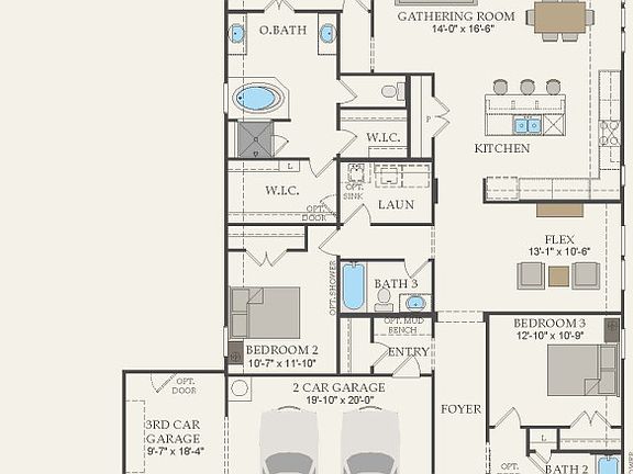 First Floor 4 br 3 ba