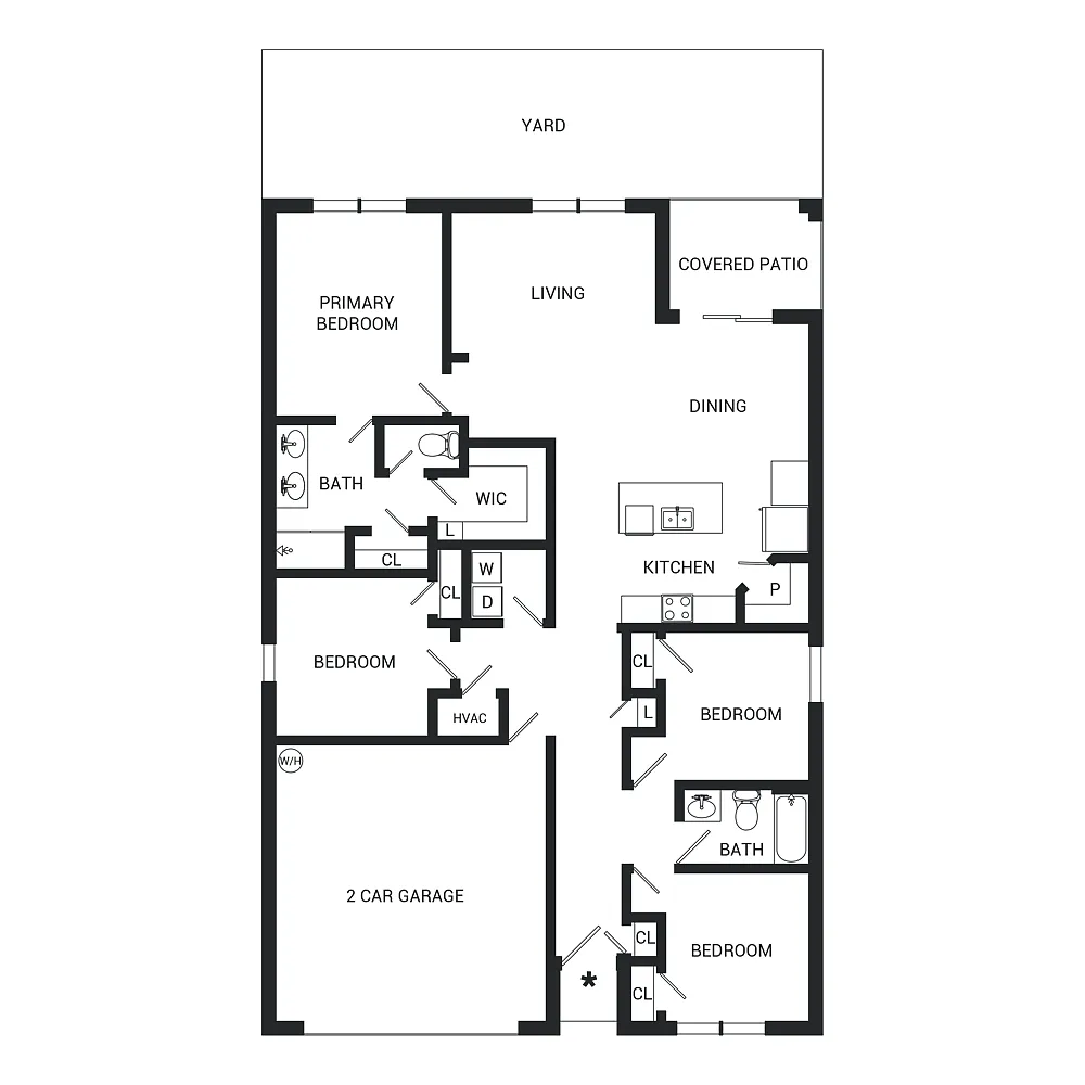 Floor plan Cali