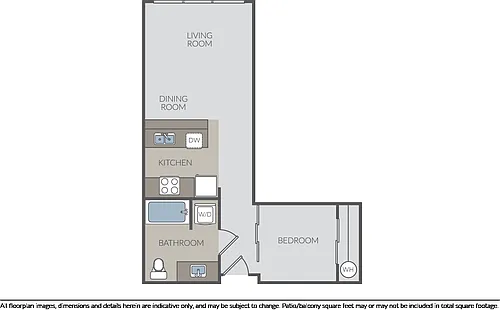 Floor plan Plan 1A