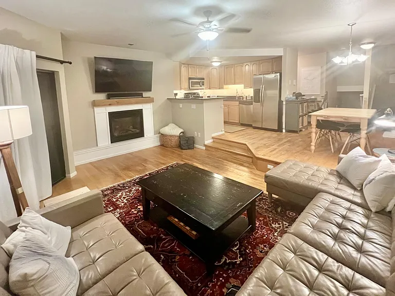 Living, dinning and kitchen
