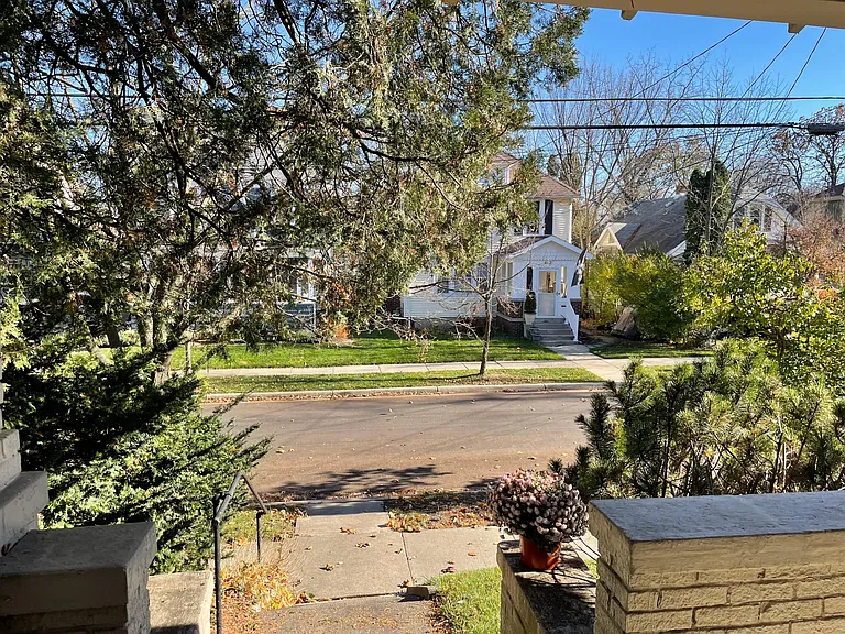 View from front porch