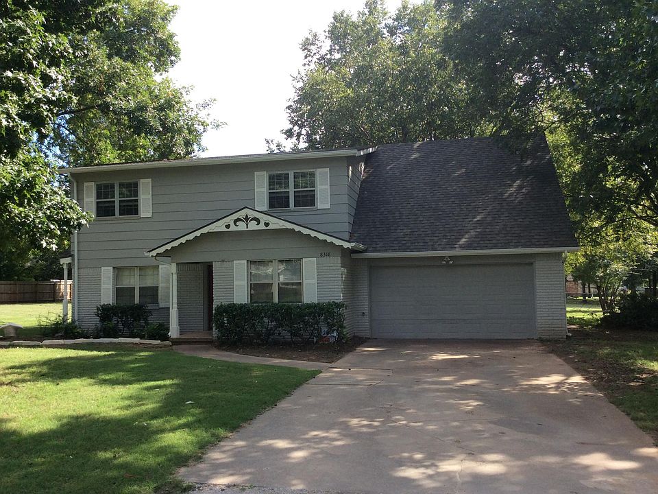 New roof and exterior paint. Large yard with numerous large