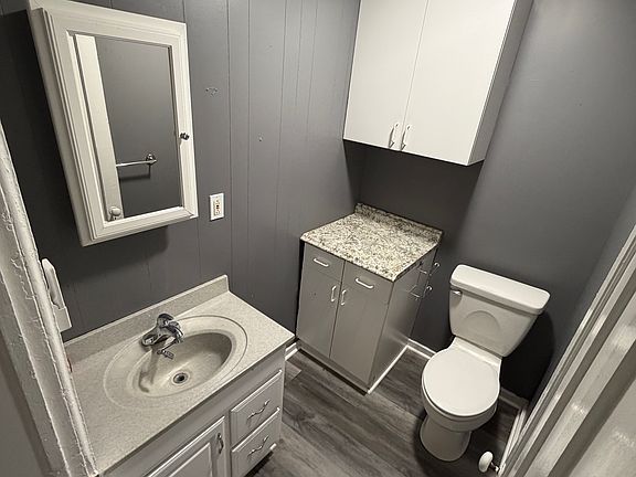 Half bath attached to Bedroom 2