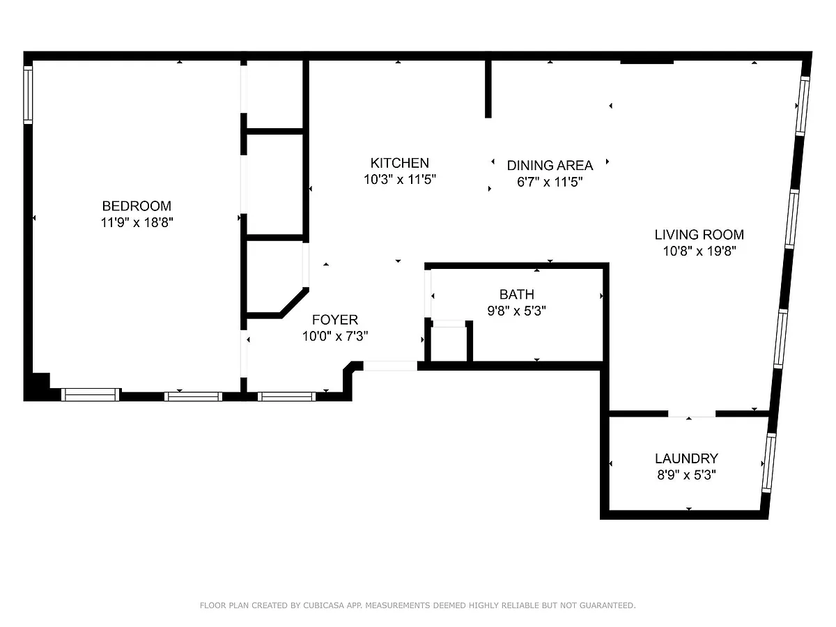 Floor plan The Loft Collection (AMS)