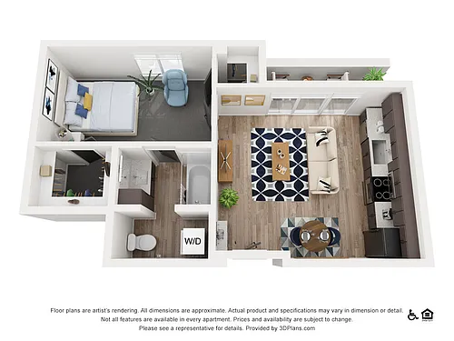 Floor plan 6B ALT1