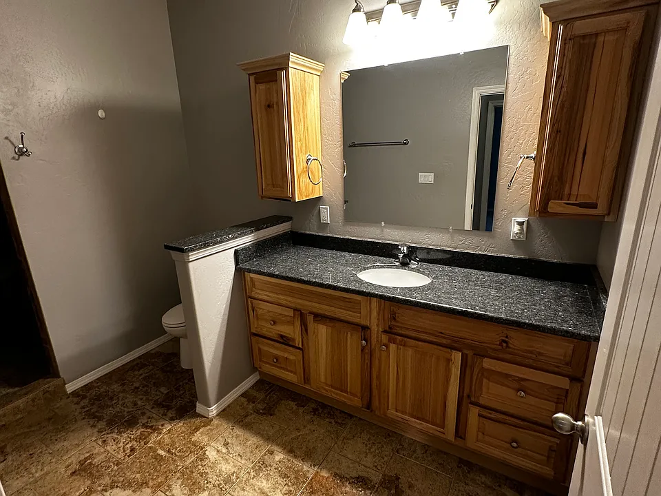 Tile bathroom