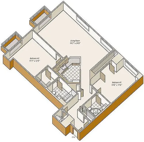 Floor plan B13 T