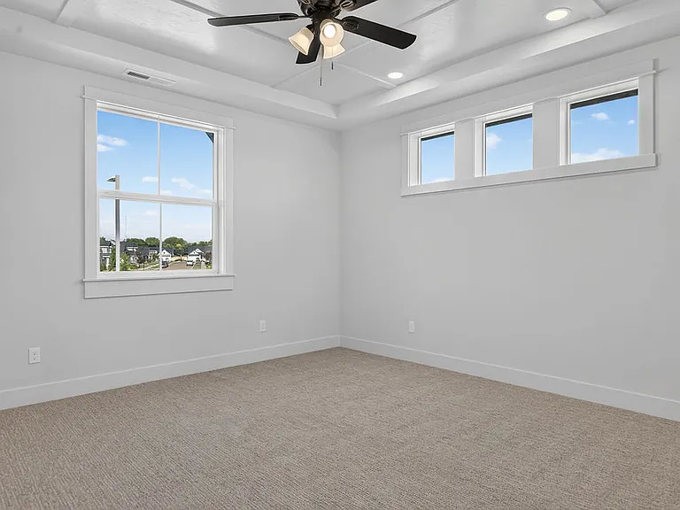 Master bedroom with ample natural light