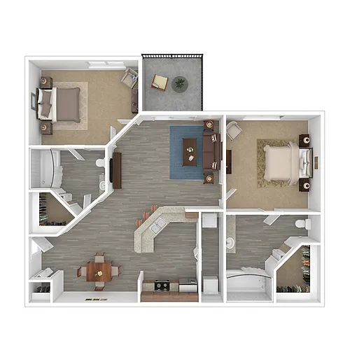 Floor plan Miami