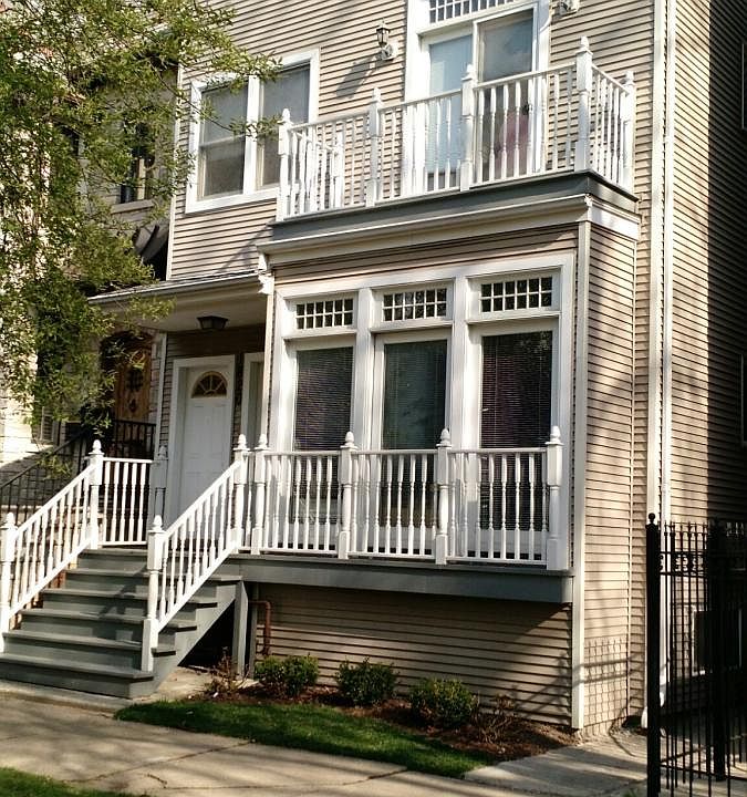 front of house (owner's unit is door on left)