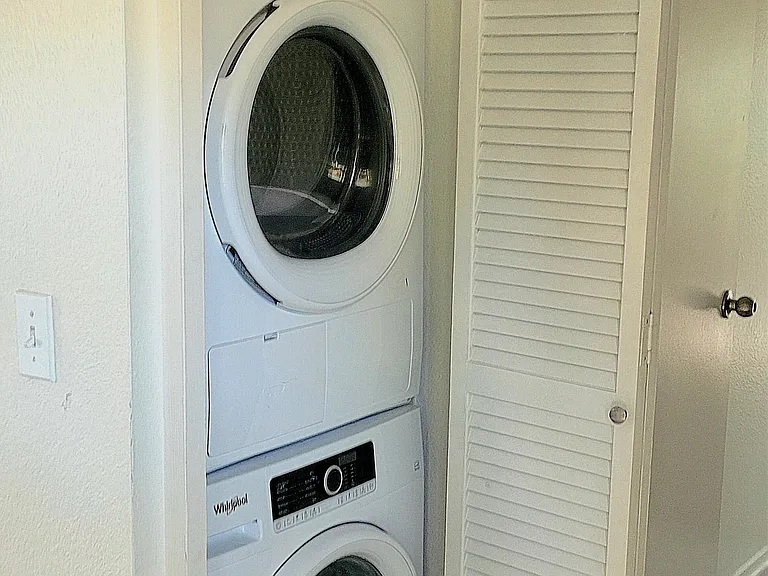 Inhouse washer and dryer. Community heavy duty washer dryer